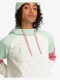 7 Liberty - Funktioneller Kapuzenpulli für Frauen Weiss ERJFT04711 Roxy