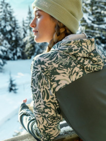 1 Winter Valley - Technical Hooded Fleece for Women Blue ERJFT04716 Roxy