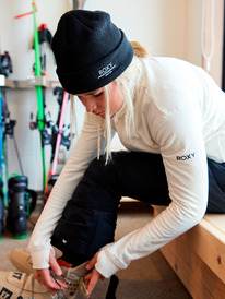 1 Vertere Technical Zip-Up Fleece White ERJFT04717 Roxy