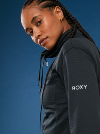 7 Vertere - Polar técnico con cremallera para Mujer Negro ERJFT04717 Roxy