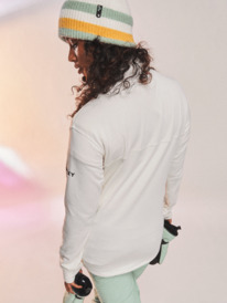4 Vertere Technical Zip-Up Fleece White ERJFT04717 Roxy