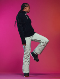 5 Womens Sayna Technical Half Zip Fleece Black ERJFT04719 Roxy