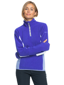 6 Sayna Technical Half Zip Fleece Purple ERJFT04719 Roxy