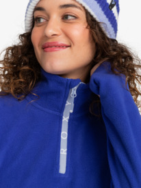 8 Sayna Technical Half Zip Fleece Purple ERJFT04719 Roxy