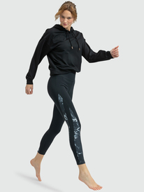 4 Surfing By Moonlight - Sudadera con capucha de manga larga para Mujer Negro ERJFT04721 Roxy