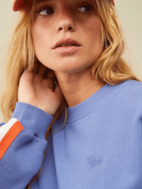 6 Bright Lights - Sweatshirt for Women Blue ERJFT04733 Roxy