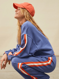8 Bright Lights - Sweatshirt for Women Blue ERJFT04733 Roxy