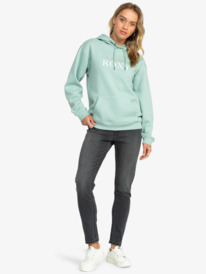 3 Surf Stoked Brushed - Felpa con cappuccio da Donna Blue ERJFT04740 Roxy