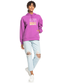 3 Thats Rad - Sudadera con Capucha para Mujer Rosa ERJFT04741 Roxy