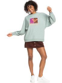 3 Take Your Place A - Sudadera para Mujer Azul ERJFT04744 Roxy