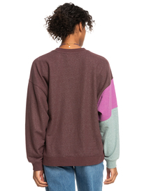 12 Happy Daize - Sudadera para Mujer Rojo ERJFT04752 Roxy