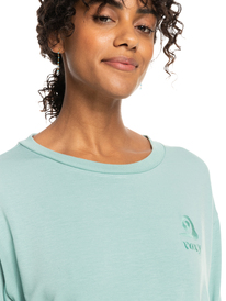 2 Surfing By Moonlight C - Haut cosy pour Femme Bleu ERJFT04756 Roxy