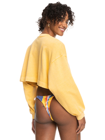 13 Surf Safari - Sudadera para Mujer Amarillo ERJFT04758 Roxy