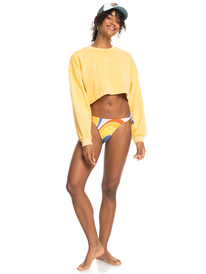 12 Surf Safari - Sudadera para Mujer Amarillo ERJFT04758 Roxy