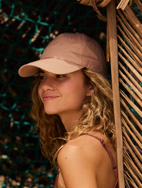 4 Womens Dear Believer Baseball Cap Brown ERJHA03648 Roxy