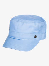 4 Womens Castro Military Cap Blue ERJHA03761 Roxy