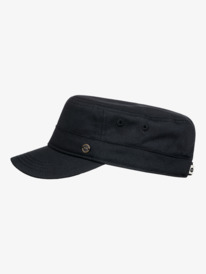 3 Womens Castro Military Cap Black ERJHA03761 Roxy