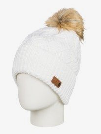 1 Шапка-бини Ski Chic Белый ERJHA03879 Roxy