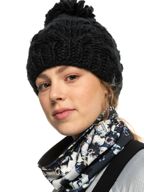 3 Womens Winter Beanie Black ERJHA04014 Roxy