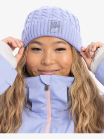 1 Chloe Kim 2022 - Bonnet Violet ERJHA04016 Roxy
