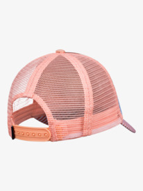 roxy, Womens Beautiful Morning Trucker Cap, RUSTIC BROWN FLORALDELIC (cpq6) BEAUTIFUL MORNING ERJHA04082