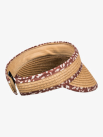 roxy, Womens Havana Philosophy Visor, RUSTIC BROWN ANIMALIA DOTS (cpq8) Havana Philosophy - Visor for Women ERJHA04103