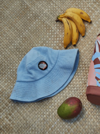 4 Sea Core Patch - Anglerhut für Frauen Blau ERJHA04111 Roxy