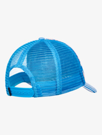 roxy, Beautiful Morning Trucker Hat, AZURE BLUE CASA FLEUR (bjt7) Beautiful Morning - Trucker Cap for Women ERJHA04129