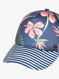 5 Beautiful Morning - Casquette trucker pour Femme Bleu ERJHA04129 Roxy