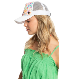 1 Beautiful Morning - Casquette trucker pour Femme Blanc ERJHA04129 Roxy