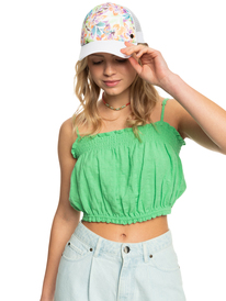 2 Beautiful Morning - Casquette trucker pour Femme Blanc ERJHA04129 Roxy