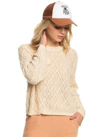 1 Dig This Trucker Hat Brown ERJHA04130 Roxy