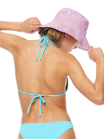 4 Jasmine Paradise - Gorro de Pescador Reversible para Mujer Naranja ERJHA04142 Roxy
