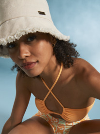 7 Victim Of Love - Bucket Hat for Women Beige ERJHA04152 Roxy