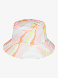 15 Jasmine Paradise Reversible Bucket Hat Green ERJHA04154 Roxy