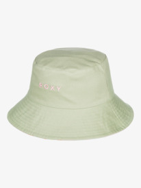 11 Jasmine Paradise Reversible Bucket Hat Green ERJHA04154 Roxy