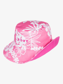 7 Womens Jasmine Paradise Reversible Bucket Hat Pink ERJHA04154 Roxy