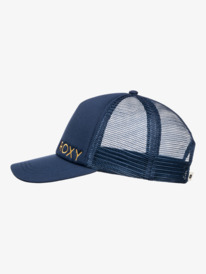 6 Finishline Trucker Hat Blue ERJHA04172 Roxy