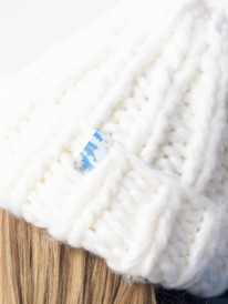 5 Womens Chloe Kim Beanie White ERJHA04177 Roxy
