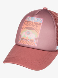 5 Dig This Trucker Hat Pink ERJHA04191 Roxy