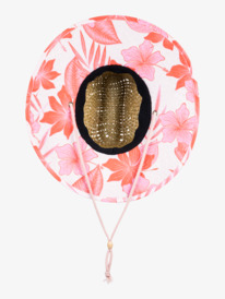 7 Womens Pina To My Colada Printed Sun Hat Orange ERJHA04194 Roxy