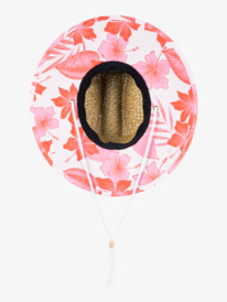 4 Womens Pina To My Colada Printed Sun Hat Orange ERJHA04194 Roxy