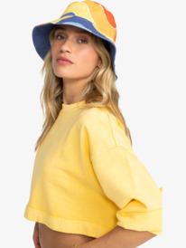 Jasmine Paradise - Reversible Bucket Hat for Women  ERJHA04195