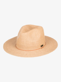 8 Womens Early Sunset Straw Sun Hat Yellow ERJHA04196 Roxy
