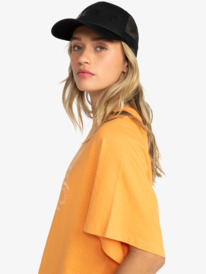 1 Womens Happy Hippy Trucker Cap Black ERJHA04203 Roxy