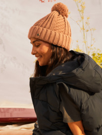 4 Cosy Sundown - Bonnet pour Femme Orange ERJHA04206 Roxy