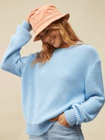 7 Womens Almond Milk Bucket Hat Orange ERJHA04219 Roxy
