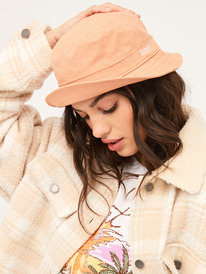3 Womens Almond Milk Bucket Hat Orange ERJHA04219 Roxy