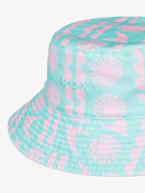10 Womens Jasmine Paradise Bucket Hat Blue ERJHA04226 Roxy