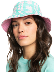 2 Womens Jasmine Paradise Bucket Hat Blue ERJHA04226 Roxy